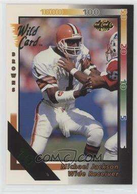 1992 Wild Card - [Base] - 10 Stripe #327 - Michael Jackson