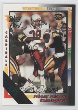 1992 Wild Card - [Base] - 10 Stripe #404 - Johnny Johnson