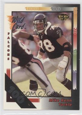 1992 Wild Card - [Base] - 100 Stripe #103 - Mike Kenn