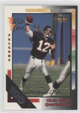 1992 Wild Card - [Base] - 100 Stripe #150 - Chris Miller