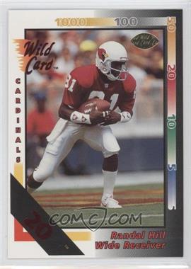 1992 Wild Card - [Base] - 20 Stripe #11 - Randal Hill