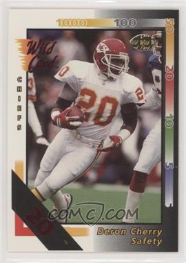 1992 Wild Card - [Base] - 20 Stripe #83 - Deron Cherry