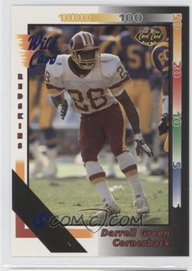 1992 Wild Card - [Base] - 5 Stripe #131 - Darrell Green