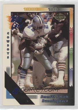 1992 Wild Card - [Base] - 5 Stripe #161 - Emmitt Smith