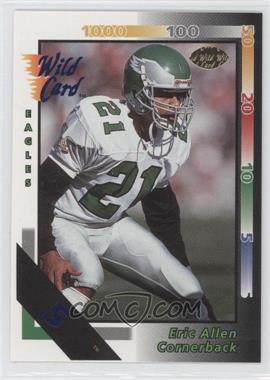 1992 Wild Card - [Base] - 5 Stripe #17 - Eric Allen