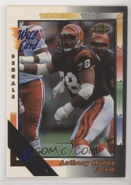 1992 Wild Card - [Base] - 5 Stripe #194 - Anthony Munoz [EX to NM]