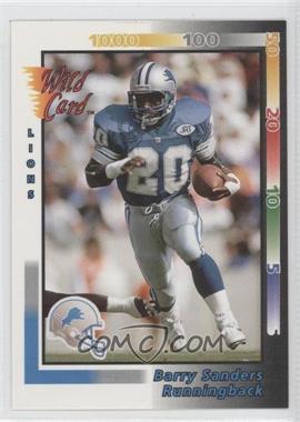 1992 Wild Card - [Base] #108 - Barry Sanders