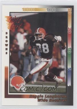 1992 Wild Card - [Base] #169 - Reggie Langhorne