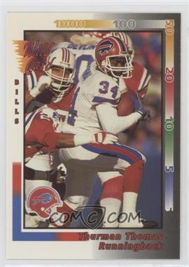 1992 Wild Card - [Base] #202 - Thurman Thomas