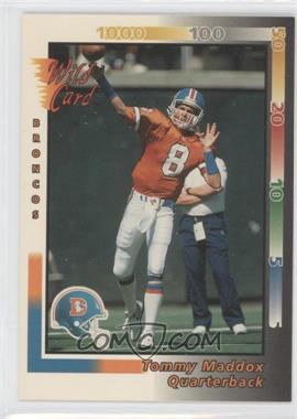 1992 Wild Card - [Base] #354 - Tommy Maddox