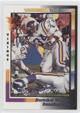 1992 Wild Card - [Base] #63 - Herschel Walker