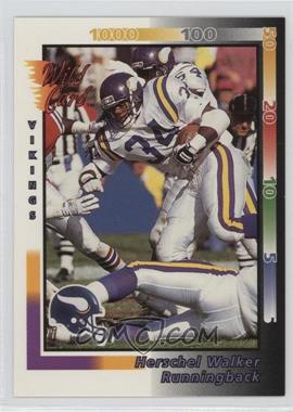 1992 Wild Card - [Base] #63 - Herschel Walker