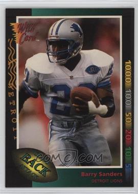 1992 Wild Card - Class Back Attack #SP2 - Barry Sanders