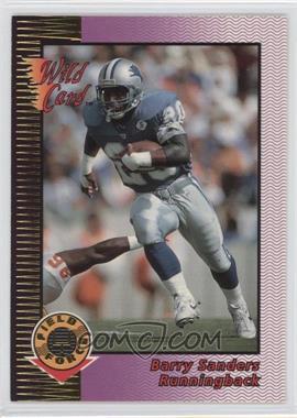 1992 Wild Card - Field Force - Gold #18 - Barry Sanders