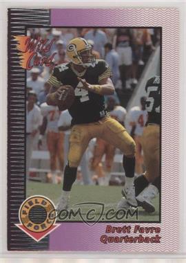 1992 Wild Card - Field Force - Silver #14 - Brett Favre