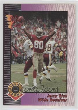 1992 Wild Card - Field Force - Silver #30 - Jerry Rice