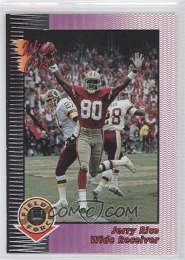 1992 Wild Card - Field Force - Silver #30 - Jerry Rice