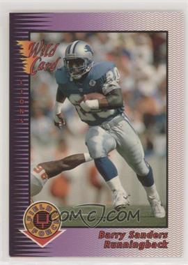 1992 Wild Card - Field Force #18 - Barry Sanders [EX to NM]