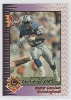 1992 Wild Card - Field Force #18 - Barry Sanders