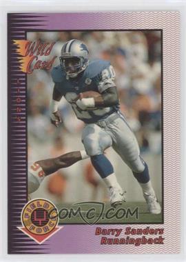 1992 Wild Card - Field Force #18 - Barry Sanders