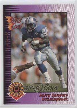 1992 Wild Card - Field Force #18 - Barry Sanders