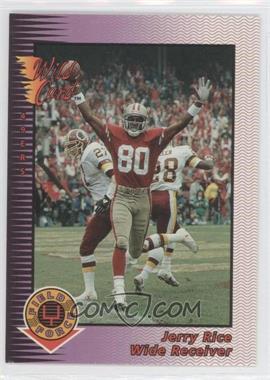 1992 Wild Card - Field Force #30 - Jerry Rice