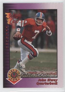 1992 Wild Card - Field Force #5 - John Elway