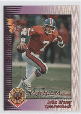 1992 Wild Card - Field Force #5 - John Elway