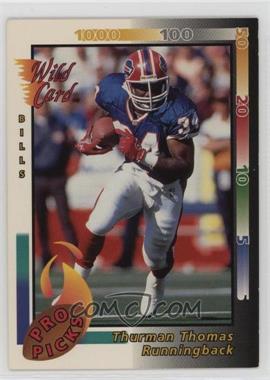 1992 Wild Card - Pro Picks #5 - Thurman Thomas