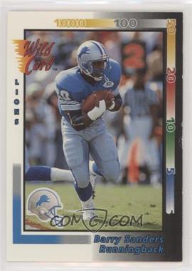 1992 Wild Card - Promos #P-13 - Barry Sanders [Noted]