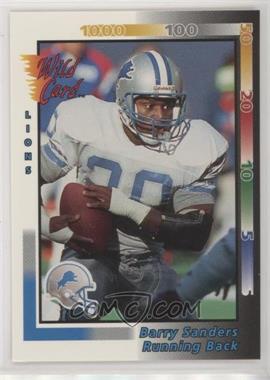 1992 Wild Card - Promos #P-7 - Barry Sanders