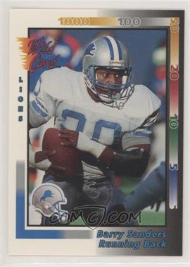 1992 Wild Card - Promos #P-7 - Barry Sanders