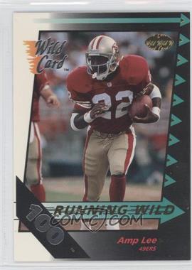 1992 Wild Card - Running Wild - Gold 100 Stripe #21 - Amp Lee