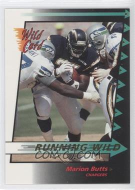 1992 Wild Card - Running Wild - Gold #7 - Marion Butts