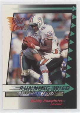 1992 Wild Card - Running Wild - Silver #20 - Bobby Humphrey