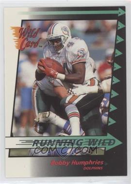 1992 Wild Card - Running Wild - Silver #20 - Bobby Humphrey