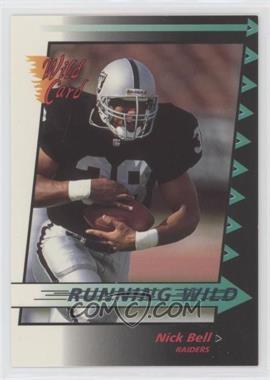 1992 Wild Card - Running Wild - Silver #4 - Nick Bell
