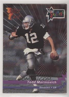 1992 Wild Card - Stat Smashers #SS-37 - Todd Marinovich