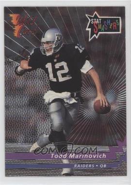 1992 Wild Card - Stat Smashers #SS-37 - Todd Marinovich