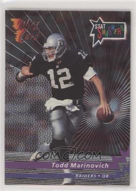 1992 Wild Card - Stat Smashers #SS-37 - Todd Marinovich