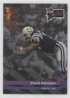 1992 Wild Card - Stat Smashers #SS-9 - Steve Emtman [EX to NM]