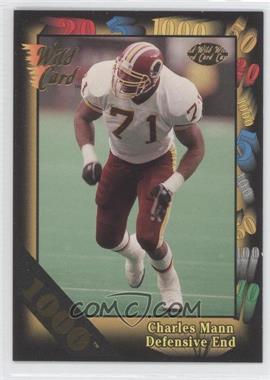 1992 Wild Card Super Bowl Card Show III - [Base] - 1000 Stripe #126 D - Charles Mann