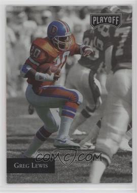 1992 playoff - [Base] #16 - Greg Lewis