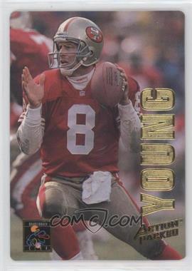 1993 Action Packed - Quarterback Club - Braille #18B - Steve Young