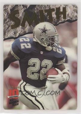 1993 Action Packed All-Madden Team - 24 Kt. Gold - Missing Serial Number #10G - Emmitt Smith