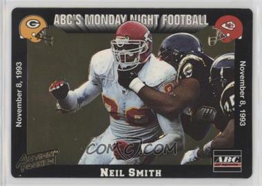 1993 Action Packed Monday Night Football - [Base] #41 - Neil Smith