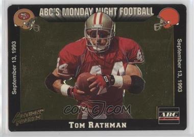 1993 Action Packed Monday Night Football - [Base] #5 - Tom Rathman