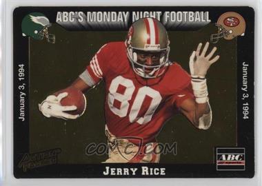 1993 Action Packed Monday Night Football - [Base] #78 - Jerry Rice