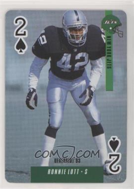 1993 Bicycle Ditka's Picks Playing Cards - [Base] #2S - Ronnie Lott