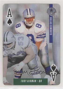 1993 Bicycle Ditka's Picks Playing Cards - [Base] #AS - Troy Aikman